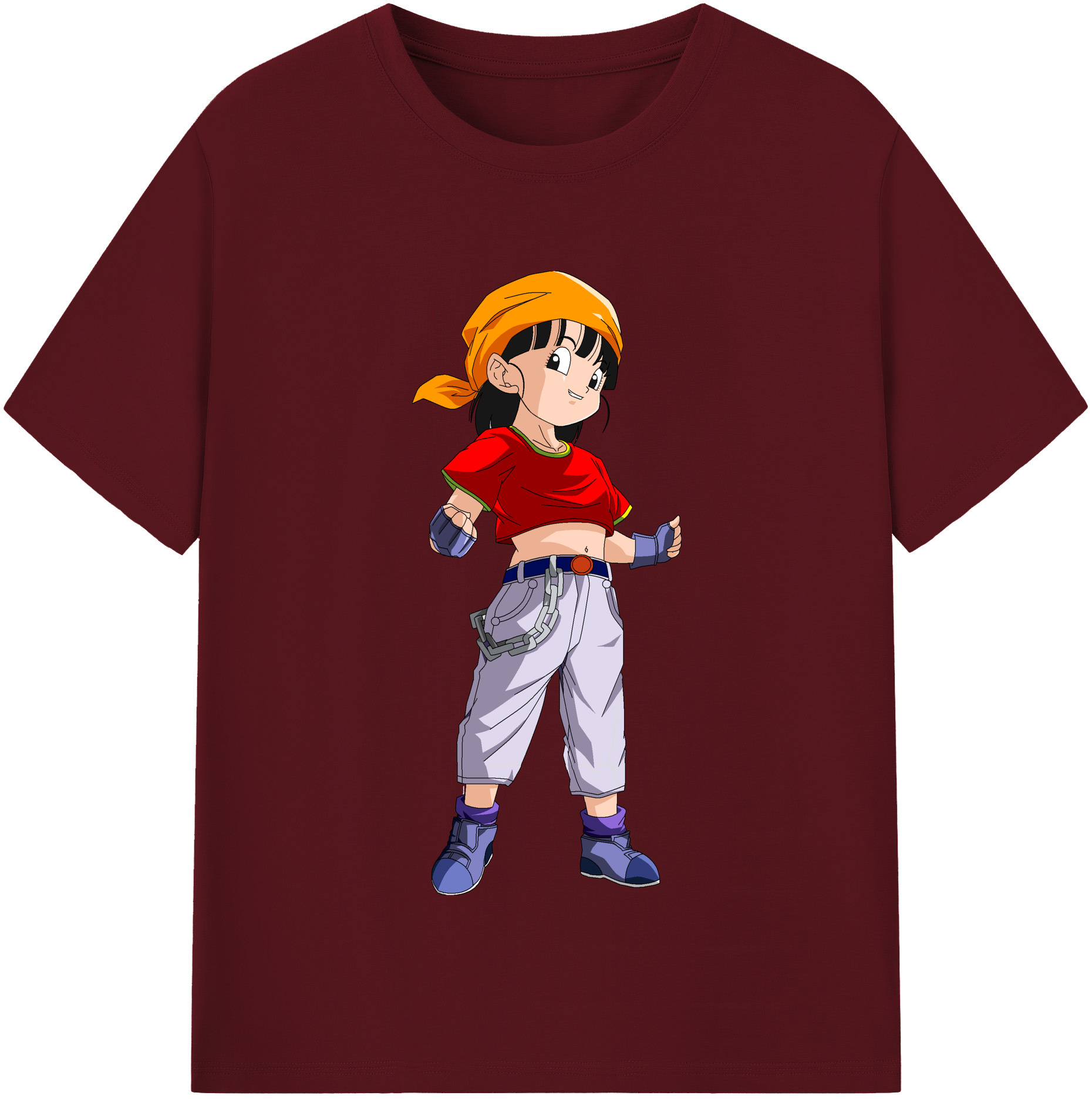 （画像用） ドラゴンボール パン DRAGON BALL Pan 綿100％半袖Tシャツ（フロントプリント）